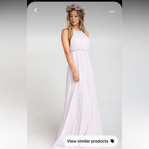 Show Me Your Mumu Amanda Maxi Dress In Light Purple Size M NWOT